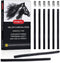 PANDAFLY Willow Charcoal Sticks, Soft, Black Artist Vine Charcoal for Artists, Beginners, Students, Great for Sketching, Drawing, Shading and Fine...