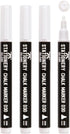 Stationery Island Liquid Chalk Pens White Markers for Blackboards Dry Erase Chalk Marker Pens Wipeable for Chalkboard, Window, Glass, Signs and Mi...