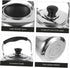 Cabilock Stainless Steel Kettle Stove Teapot Hot Water Kettle Kitchen Water Boiler Handheld Water Pot Tea Maker Pot Stovetop Tea Kettle Whistling ...