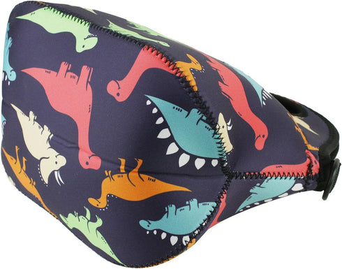 Violet Mist Neoprene Lunch Bag Reusable Insulated Box with Adjustable Shoulder Strap for Women and Men, Dinosaur 2, 11.42"L x 10.43"H x 5.51"W...