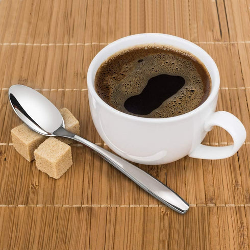 12 Pieces Demitasse Espresso Spoons, Stainless Steel Small Spoons, 5 Inches...