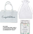 Milestone Wine Labels and Gift Bag: 6 Bottle Congratulations Wedding Wine Crate with Wedding Milestone Stickers (Wine Labels and Case)...