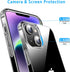 JJGoo Compatible with iPhone 14 Case Clear, Soft Shockproof Protective Slim Thin Phone Bumper Cover Transparent Phone Case...