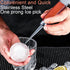 Ice Pick Stainless Steel, Ice Crusher Wood Handle for Breaking Ice, Ice Picks for Kitchen, Bars, Bartender....