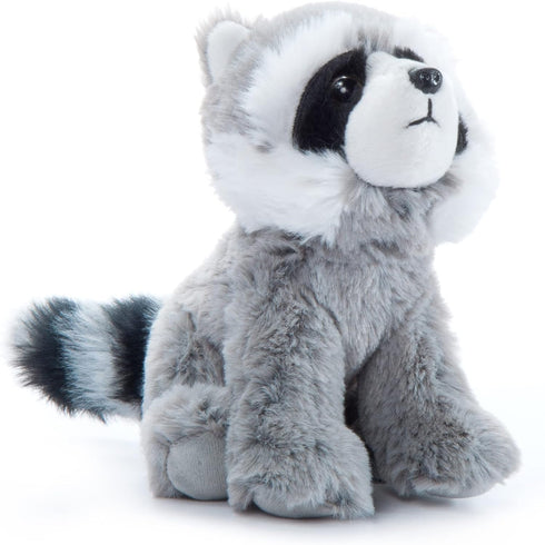 The Petting Zoo Raccoon Stuffed Animal Plushie, Gifts for Kids, Wild Onez Babiez Zoo Animals, Raccoon Plush Toy 6 inches...