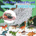 14 Pcs Figures Toys Realistic Mini Dinosaurs Animal Figurines, Plastic Learning Educational Playset Animal Themed Party Supplies Cake Topper Ornam...