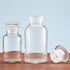 2 Packs 250ml Glass Reagent Bottle,Lab Wide Mouth Reagent Bottle, Glass Bottle With Glass Ground Stopper (Clear)...