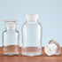 3 Packs 125ml Lab Glass Reagent Bottle,Wide Mouth Clear Glass Storage Bottle with Ground Stopper?Decorative Bottles/Vase (Clear)…...