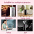Portable Mini Humidifier, Colorful, Cool Mist, USB Powered. Perfect for Bedroom, Office & Car (White)...
