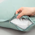 Entisn 2Pcs Body Pillowcases Cover, 1800 Thread Count Brushed Microfiber Body Pillow Case Set Soft and Cozy with Hidden Zipper - 20" x 48", Sage G...