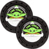 Plasticolor 001970R01 Star Wars Mandalorian Baby Yoda The Child Auto Coasters Set of 2...
