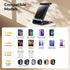 Wireless Charging Station 3 in 1 Foldable Wireless Charger Stand, Travel Charger for iPhone 15 14 13 12 11 Pro Max XR XS 8 Plus, for Apple Watch 9...