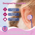 Donut Kids Earbuds, Earbuds for Kid Size Wired Earphones & in-Ear Headphones with Microphone and Lovely Earbuds Storage Case Gifts for School Girl...