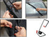 Wiper Arm Pressure Spring Set - 2-Pack Black Springs, Enhance Wiper Performance, Easy Install, Improved Visibility in Rain/Snow. Perfect Replaceme...