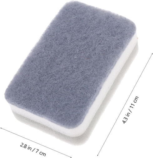 NOLITOY 15Pcs Cleaning Scrub Sponges for Kitchen, Dishes, Bathroom, Car Wash, Abrasive Scrubber Sponge Dish Pads,Dishwasher Safe...