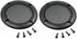 2PCS 3.5 Inch Car Speaker Grill Cover Guard Protector with Black Metal Mesh Speaker Decorative Circle 8 Screws Included (3.5 Inch)...