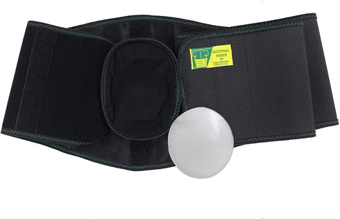 Ergonomic Umbilical Hernia Belt – Abdominal Binder for Hernia Support – Umbilical Navel Hernia Strap with Compression Pad – Ventral Hernia Support...