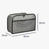 kwmobile Cover Compatible with 2 Slice Toaster - Cover for Toaster - Indian Sun Grey...