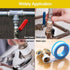 Teflon Tape,Plumbers Tape,Plumbing Tape,PTFE Tape,Thread Tape,Plumber Tape for Shower Head,Pipe Sealing,Thread Seal,White (1/2 in 4 Rolls)...
