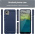 for Nokia C110 Phone case, Shockproof, Scratch Resistant Carbon Fiber Jacket, Soft TPU,for for Nokia C110 case (Blue)...