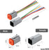 Deutsch DT 6 Pin Connector, 6 Way DT Automotive Waterproof Electrical Connector Male Female Plug Wiring Harness with 16AWG Cable Wire,for Car,Truc...