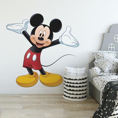 RoomMates Disney Mickey & Friends Mickey Mouse Peel & Stick Giant Wall Decal , RMK1508GM...