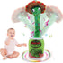 Dancing Pickle, Dancing, Sings, Repeats Mimicking Cactus Talking Pickle Toys for Toddler Toys Plush Interactive Toy 60 Children's English Songs Mu...