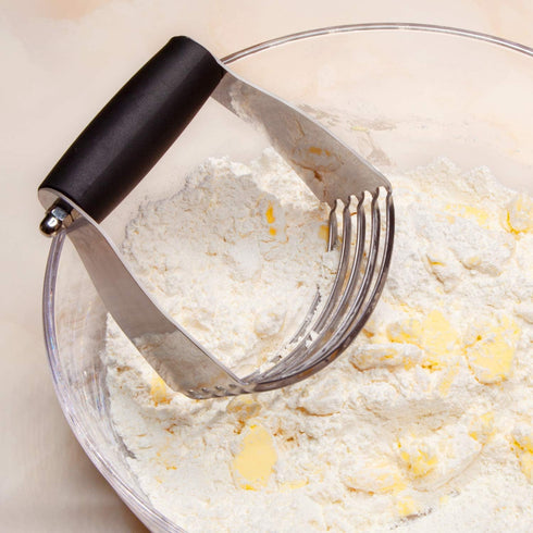 ALLTOP Pastry Shortening Blender Cutter,Stainless Steel Dough Masher for Butter, Biscuit,Baking, Kneading,Dough, Flakier and Fluffier Pie Crusts, ...
