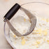 ALLTOP Pastry Shortening Blender Cutter,Stainless Steel Dough Masher for Butter, Biscuit,Baking, Kneading,Dough, Flakier and Fluffier Pie Crusts, ...