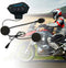 Helmet Bluetooth Headset, BT-12 Motorcycle Helmet Intercom, Helmet Communication System Supports Handsfree, Stereo Music...