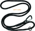 Carabiner Dog Leash 6ft, Durable Nylon Rope with Aviation Aluminum Carabiner Reflective at Night for Small Medium Large Dogs (Black, 6FT*11MM)...