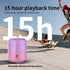 Bluetooth Portable Speaker,IPX7 Waterproof Wireless Speaker with HD Sound and Bluetooth 5.3,15H Playtime, 5W Stereo,Deep Bass,Hands-Free for Calli...