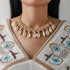 Boho Cowrie Shell Choker Necklace Khaki Handmade Adjustable Rope Necklaces Beach Seashell Chain for Women...