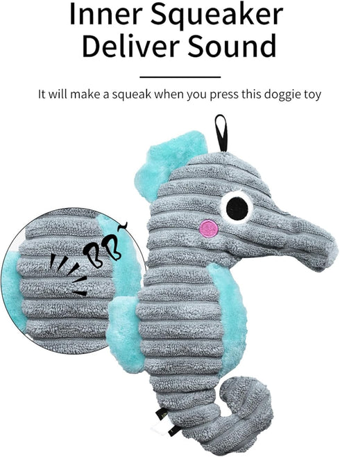Squeaky Plush Dog Toy Pack for Puppy, Small Stuffed Puppy Chew Toys 3pcs Dog Toys for Small breeds with Squeakers, Cute Soft Pet Toy for Small Med...