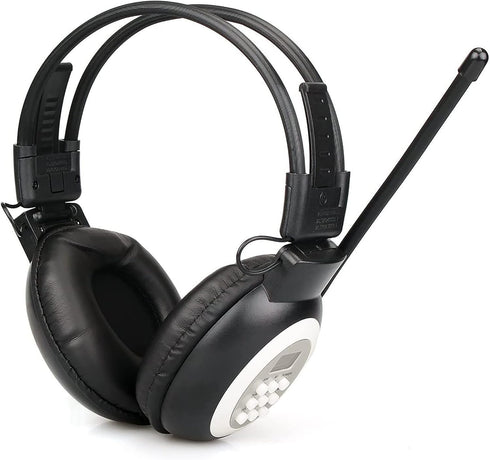 Retekess TR101 FM Radio Headphones, Headset for Mowing, Digital Wireless Radio for Mowing, Walking, Riding, Powered by AA Battery (Pack of 1)...