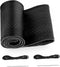 Steering Wheel Cover Leather for Car (Size M4, Black)...