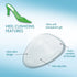 Amope GelActiv Invisible Gel Heel Cushions Insoles for Women, 1 pair, Size 5-10...