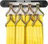 Hook Rail - 2/pk - Organize Your Tie-Down Straps (Ratchet, Cam buckle, Bungee Cords, and more) A low-profile wall-mounted cargo strap management s...