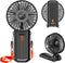 Portable Fan Handheld Fan, Mini Hand Held Fan, 6-15H Cooling Small Personal Fan, 180° Foldable Mini Desk Fan with 4 Quiet Speed, Neck Fan w/Lanyar...
