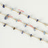YOUBEIYEE Gold Plated Chain for Jewelry Making Blue Natural Stone Bead Chain Women Necklace Bracelet DIY Stainless Steel Jewelry Supplies...