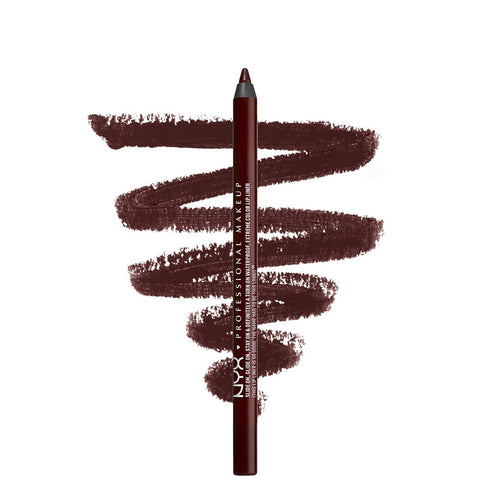 NYX PROFESSIONAL MAKEUP Slide On Lip Pencil, Lip Liner - Dark Soul (Deep Wine Red)...
