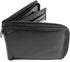 Dangerous Threads Mens Black Leather Wallet Lamb Zippered Bifold 782...