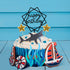9 Pack Shark Cake Topper Shark Figurines Decoration for Kids Baby Shower Ocean Theme Birthday Party...