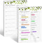 Joyberg 2 PCS Weekly Meal Planner Magnetic for Fridge 8.3x5.5”, Undated Weekly Meal Planner and Grocery List Tearable Shopping List, Magnetic Menu...