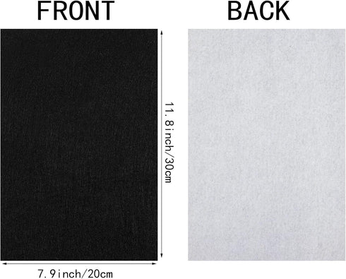 Black Felt Fabric?6PCS Self Adhesive Felt Sheet,Self-Adhesive Fabric Liners for Drawers and Boxes, A4 Size Felt Adhesive Sheet (8.3" x 11.8")...