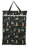 Large Hanging Wet/Dry Cloth Diaper Pail Bag for Reusable Diapers or Laundry (Raccoon)...