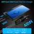 48W USB C Car Charger, All Metal 12V USB Outlet PD & QC 3.0 Fast Charge iPhone Car Charger Adapter Type C Flush Fit Car Plug for iPhone 15 14 13 1...
