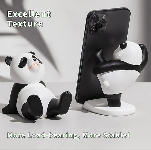 Kawaii Phone Stand for Desk,Adjustable Compatible with Smartphones and Tablets,Cute Panda Smartphone Stand,Kawaii Room Decor Aesthetic (White)...
