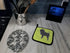 Caroline's Treasures BB3848PTHD Affenpinscher Checkerboard Green Pair of Pot Holders Kitchen Heat Resistant Pot Holders Sets Oven Hot Pads for Coo...