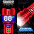 Flashlights High Lumens Rechargeable, 100000 Lumens Super Bright LED Powerful Flashlight, Type-C, 5 Modes, Zoomable, IPX5 Waterproof High Powered ...